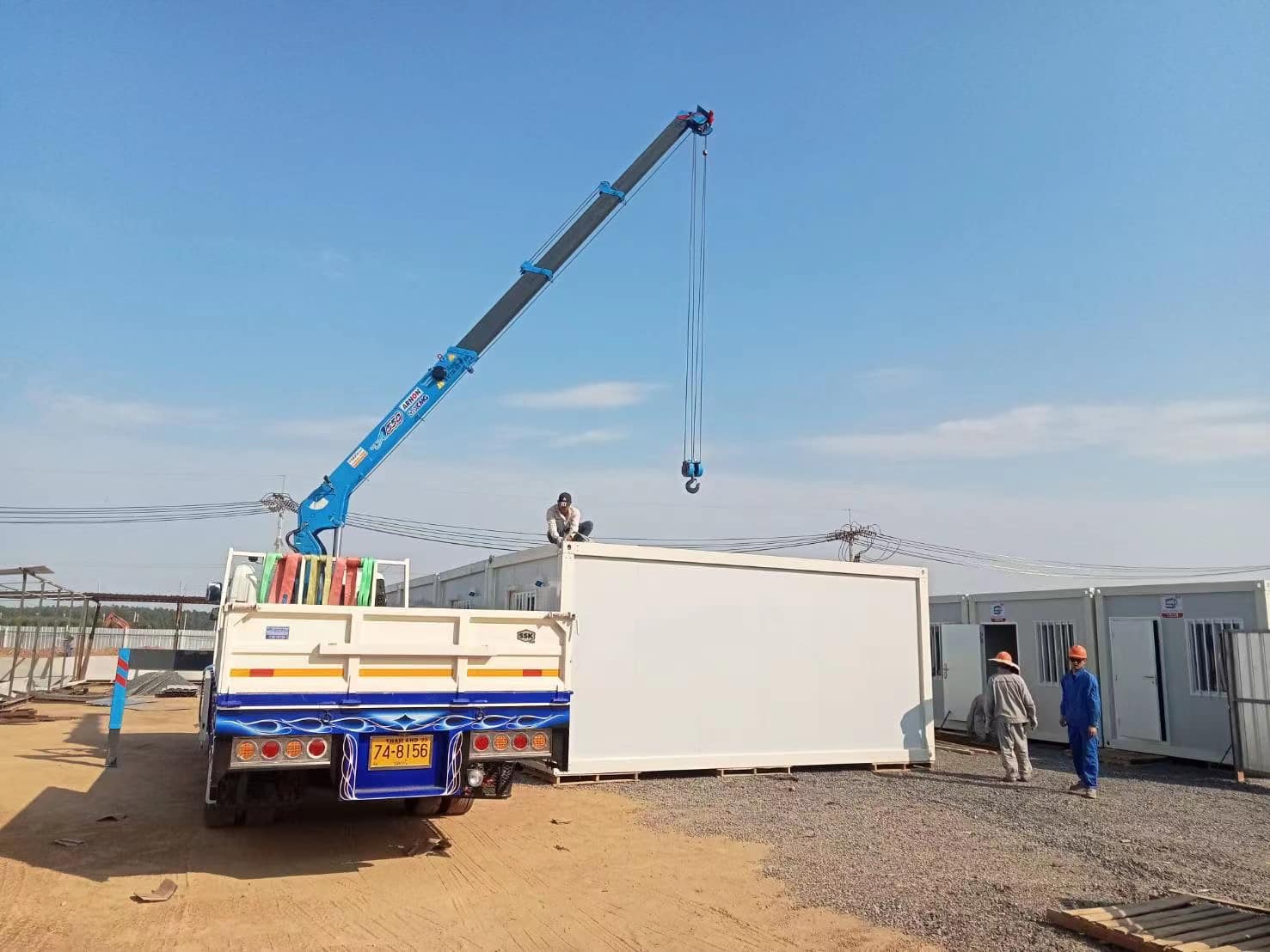 Getting a delivery ready